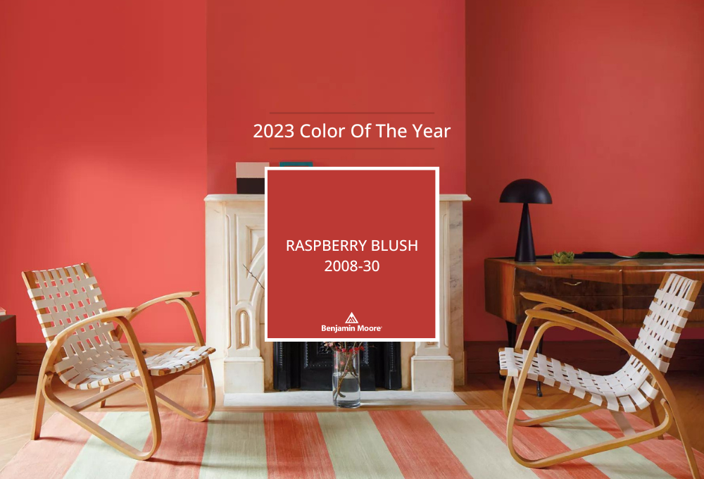 Benjamin Moore Color of the Year 2023: Raspberry Blush 2008-30 at Johnson Paint