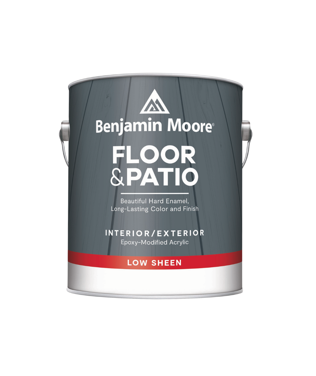 Benjamin Moore floor and patio low sheen Interior Paint , available at Johnson Paint & Maine Paint in MA, NH & ME.
