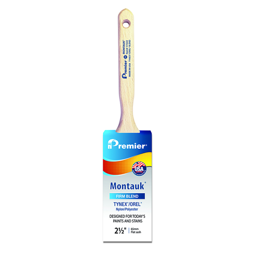 Montauk Flat Paint Brush, available at Johnson Paint & Maine Paint in MA, NH & ME.  