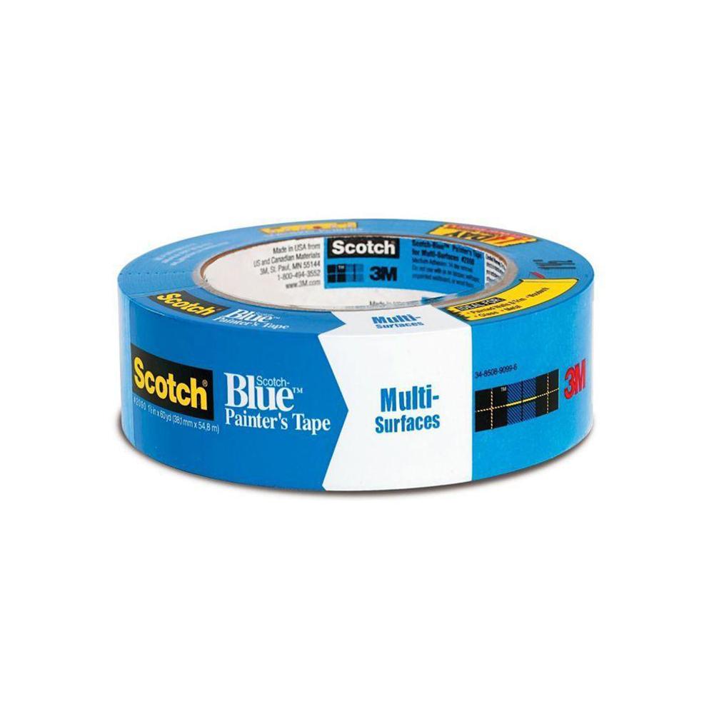Scotch Blue multi surfaces painter's tape, available at Johnson Paint & Maine Paint in MA, NH & ME. 